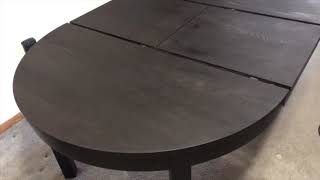 Famous Ikea BJURSTA Extendable Tabletop Refinish Wealth