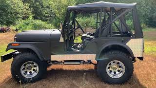 1973 Jeep CJ5. Chevy 350, SM465, D20