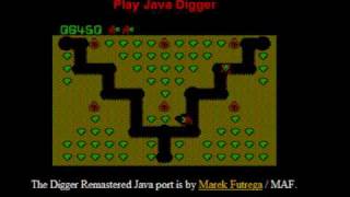 Digger game, in dos, the best player!!