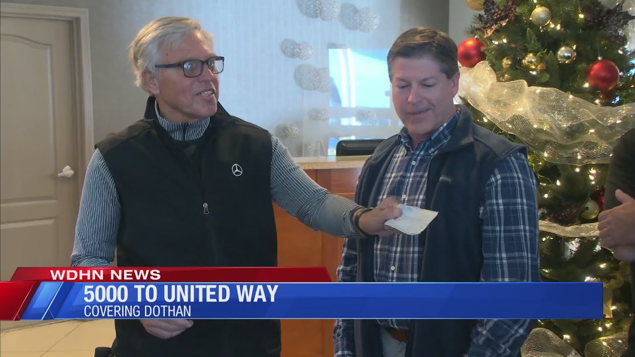 United Way donation YouTube