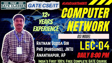 Lec-04 | CSE/IT | Computer Network by Ratnam sir | Let