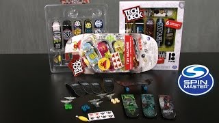 Tech Deck Series 1 Packs from Spin Master! Decks from Darkstar, Element, Plan B, Toy Machine, and more! Includes all pieces to 