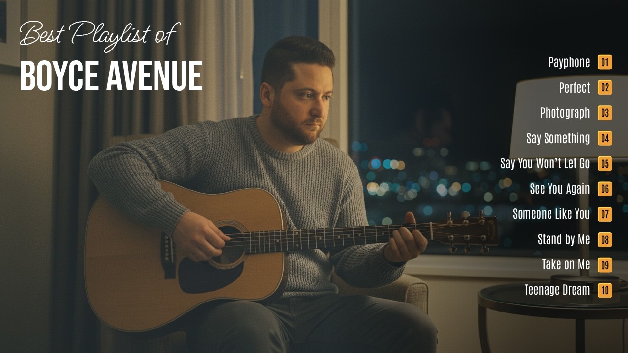Boyce Avenue Cover Hits | Ultimate Acoustic Pop Rock Experience
