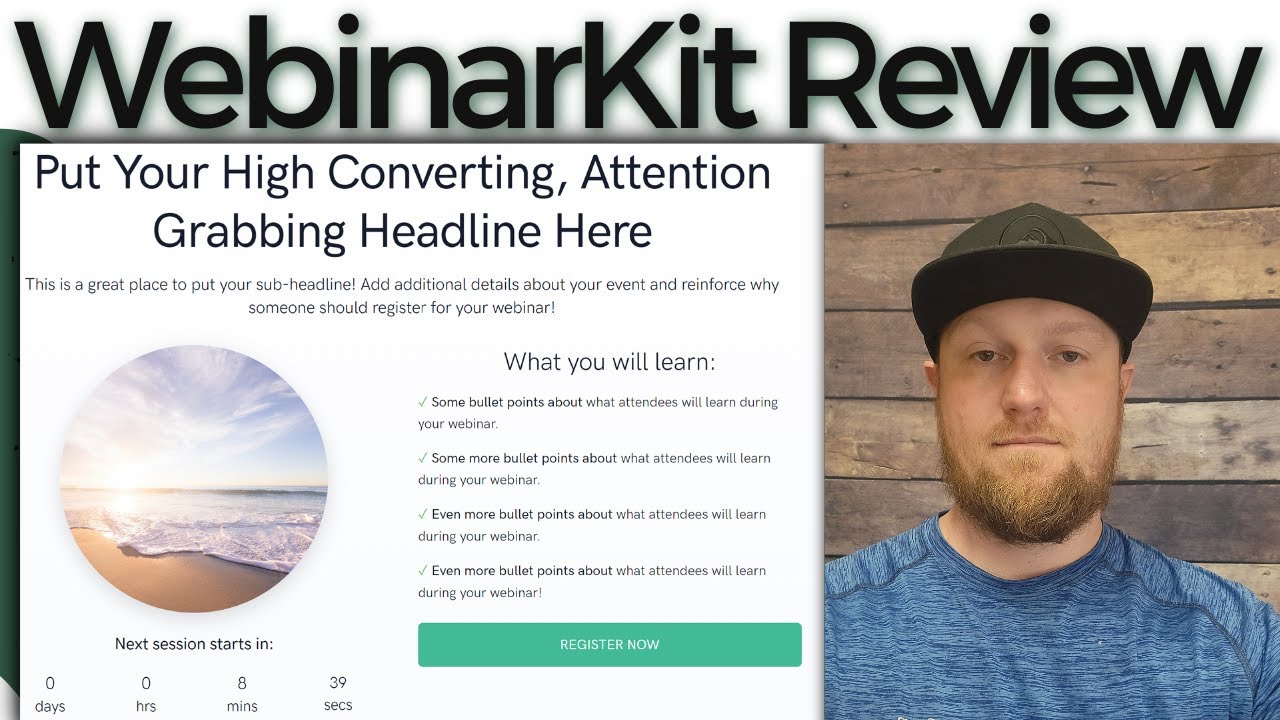 WebinarKit Review: Automated Webinar Sales Funnels
