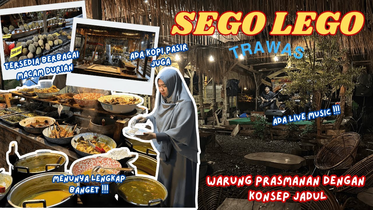 REVIEW SEGO LEGO TRAWAS MOJOKERTO : KULINER PRASMANAN UNIK DENGAN RASA AUTENTIK JAWA