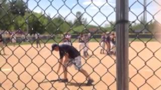 Final out- Bucksport wins the 2015 class C softball state championship