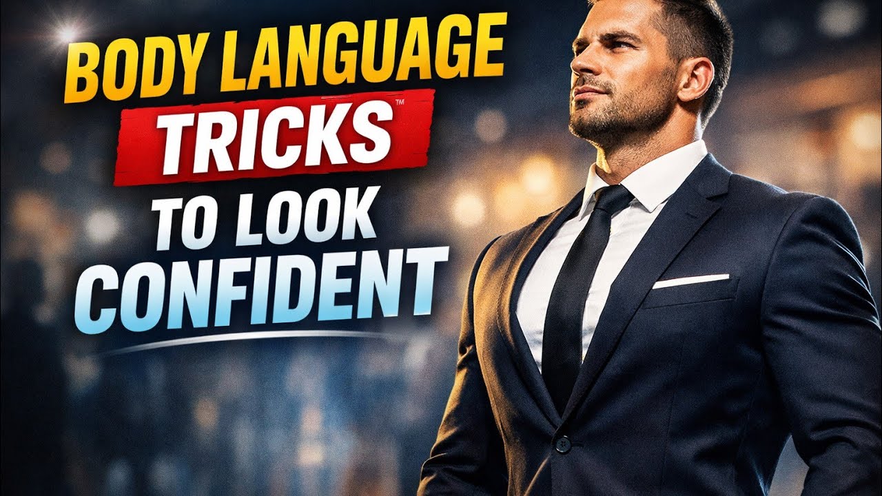 Body Language tricks to look more confident