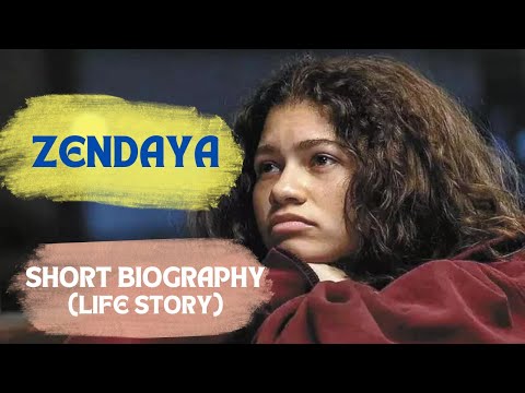 zendaya short biography