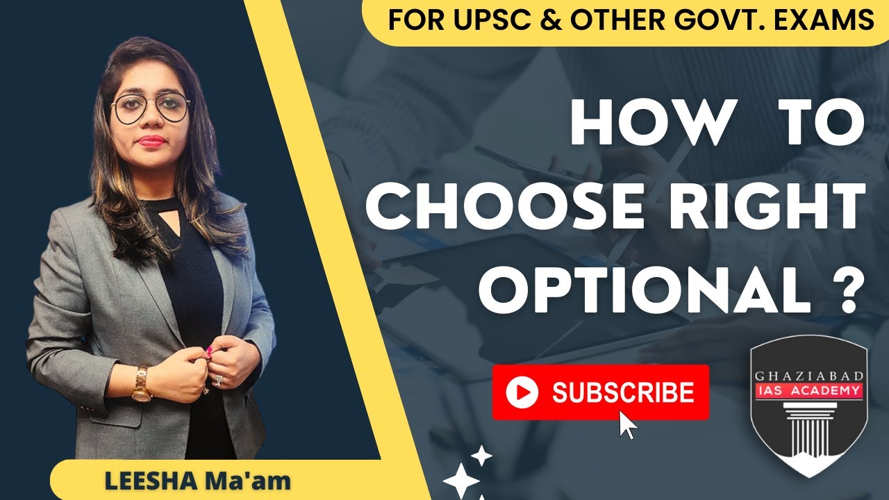 How to choose Right Optional ? | UPSC CSE IAS Mains Exam | Best ...