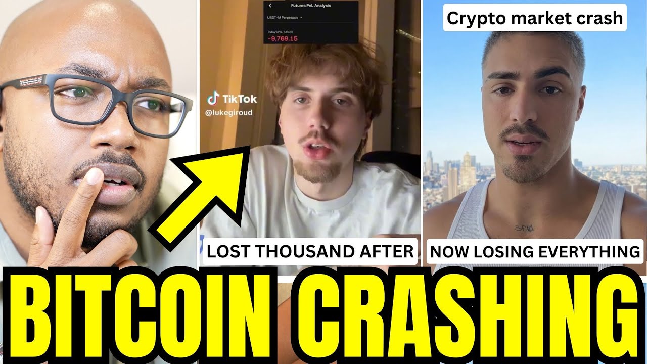 Bitcoin Is CRASHING Now People Are Losing EVERYTHING - YouTube