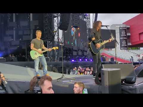Statues Foo Fighters Live Manchester 13/6/24 Emirates Old Trafford