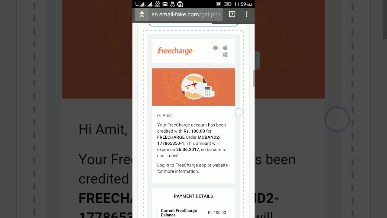 HOW TO HACK FREECHARGE CASHBACK OR SPECIFIC ACCOUNTS [ EDUCATIONAL PURPOSE ]