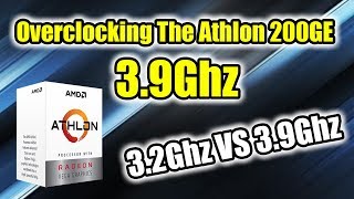 AMD 200GE Overclocked To 3.9GHZ  - Comparison and Tutorial screenshot 4