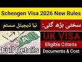 Schengen Visa 2026 Update | Europe Visa Requirements 2026 | Europe Travel Rules 2026 | Travel Update