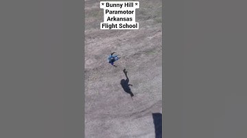 Bunny Hill View from the Wing. #Paramotor Flight School. #ParamotorArkansas