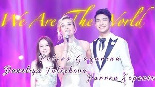Reaction | Darren Espanto, Polina Gagarina and Daneliya Tuleshova Perform We are the World