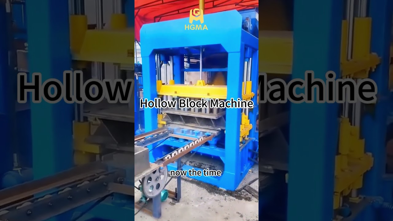 HGMA automatic hollow block making machine