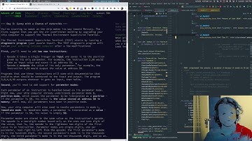 Visual Programming Language: Advent of Code Day 3 #futureofcomputing
