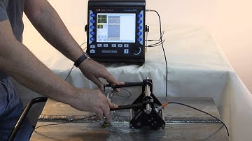 ISONIC 3505, 3507 - TOFD - BUTT WELD SCANNING USING SCANNER 02