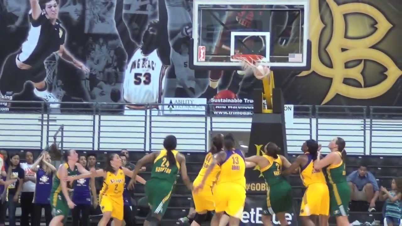 WNBA Preseason Basketball: LA Sparks vs. Seattle Storm