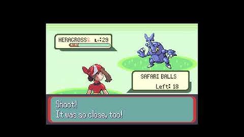 How to get Heracross in Pokemon Ruby