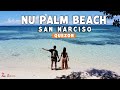 Ganda ng dagat at buhangin sa white beach na ito sa san narciso quezon  nu palm beach resort