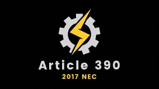 NEC Exam Tips - Article 390 - Digital Flash Card