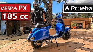 ✅  Esta ES la VESPA PX que acabamos de RESTAURAR  La ponemos a PRUEBA . Cap 8 .Vlog 128