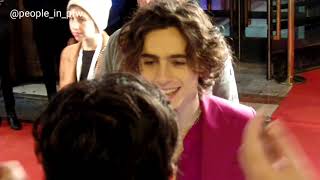 Timothée Chalamet - Premiere of 