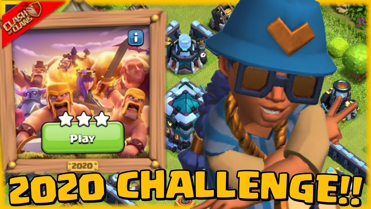 Anniversary Challenges year 2020 | clash of clans | How To 10 years of clash 3 star.