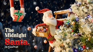 The "Midnight" Santa | Christmas 2024 #christmas #animation #blender