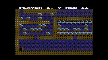 Atari MJR Boulder Dash 2. Cave 11
