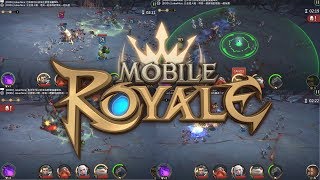 [Mobile Royale] gameplay 재밌는 모바일 게임 추천 모바일로얄 플레이 영상 보시고 다운 받으세요 screenshot 2