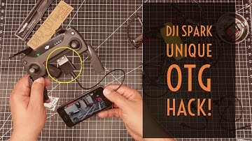 Video Drone - DJI Spark Unique OTG Hack for Both Apple and Android!