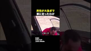 男性が大急ぎで車に走ったわけ #感動 #いい話 #泣ける話 #動物 #やさしい世界