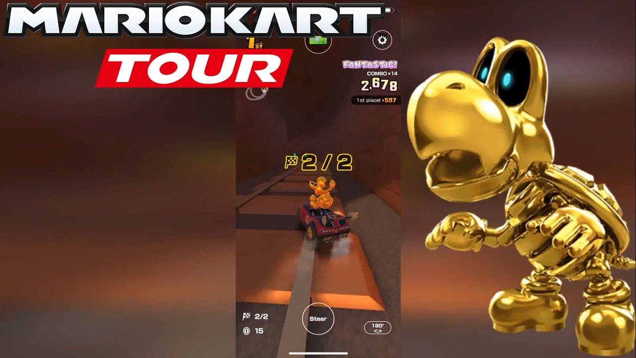 Mario Kart Tour - Dry Bones (Gold)