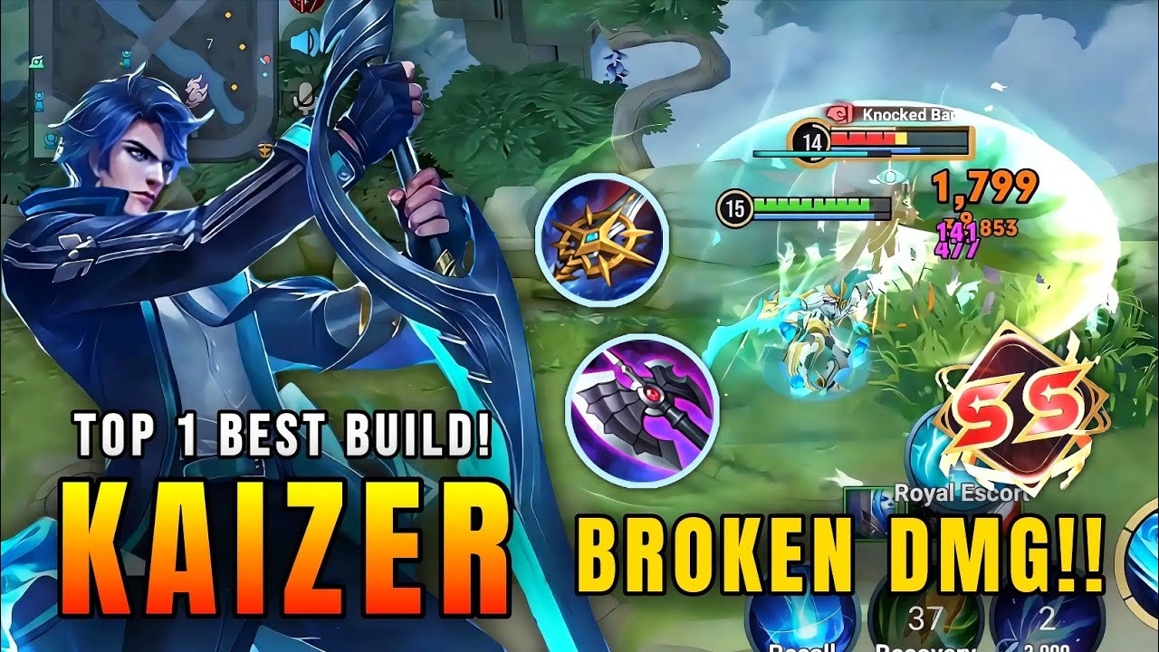СВЕРХМОЩНЫЙ УРОН!! 100% смертоносный рейнджер Кайзера - Лучшая сборка | Honor of Kings