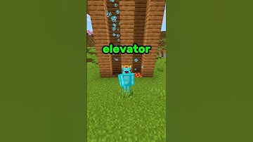 The Best Elevator in Minecraft?! ⛏💎