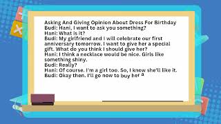 Shouldshouldnt Opinion-Giving Advice Dialogue Speaking Test Summative 13