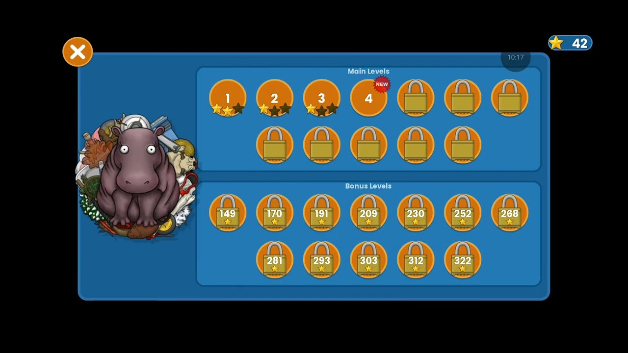 Tasty Planet:Final Bite.House Hippo Level 1-11 Gameplay