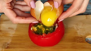 Яйцо и помидор  найдется! Веселый завтрак