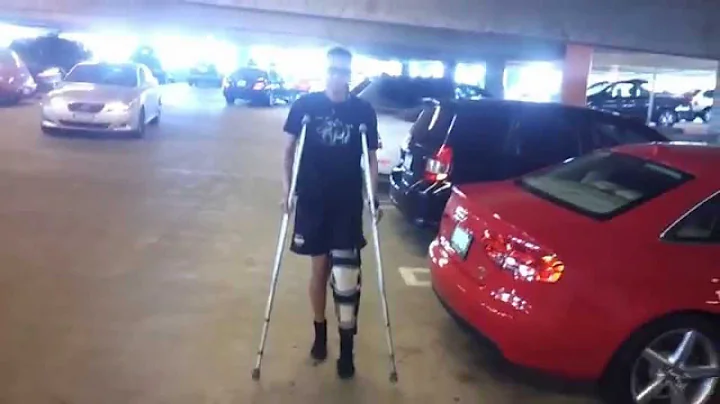 ACL post op Brittany McDaniel