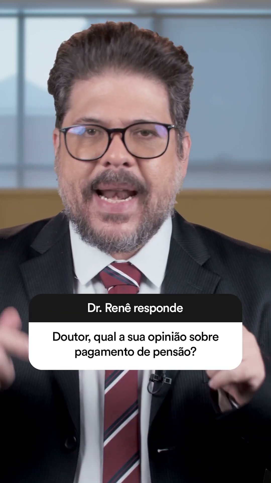 DR. RENÊ RESPONDE: PENSÃO - #Shorts