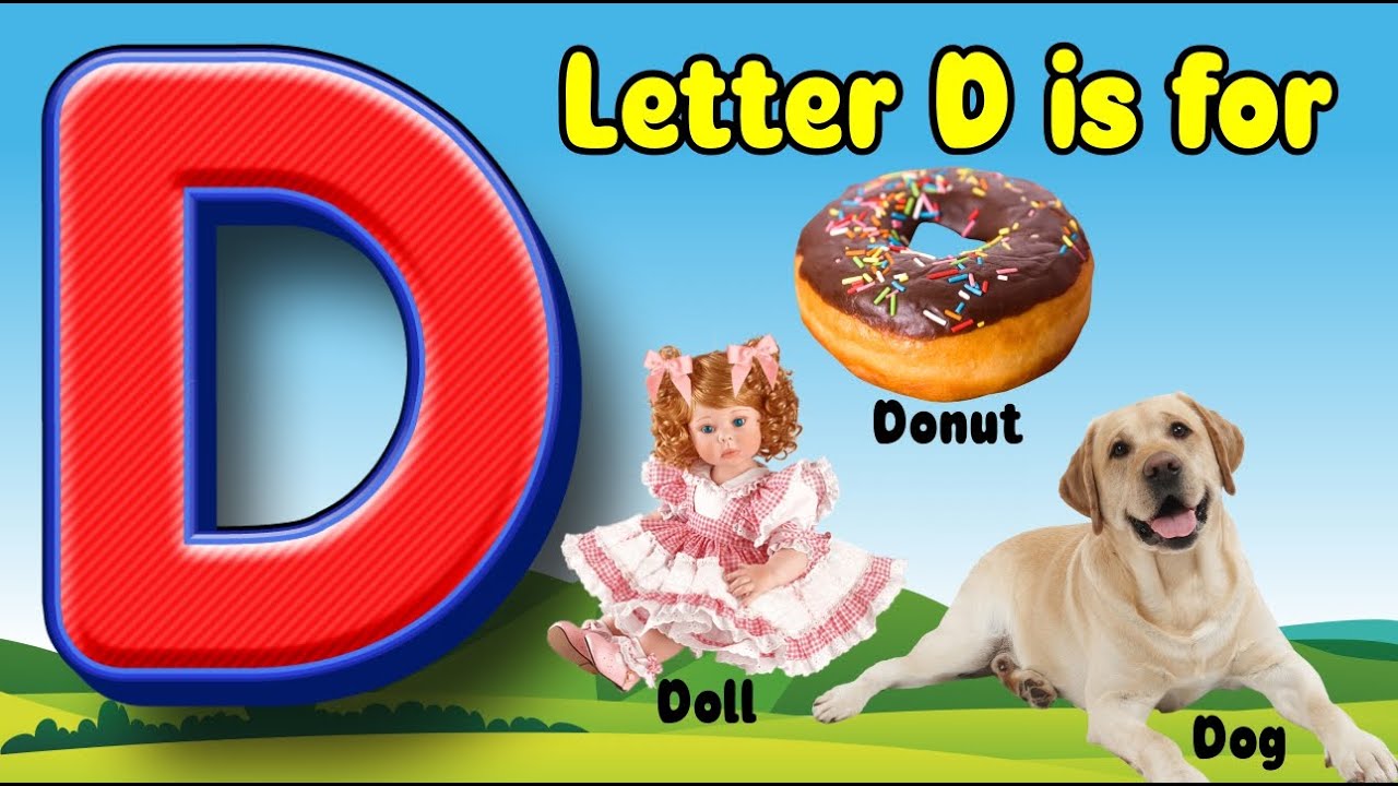 Word with letter D | letter d is for ?