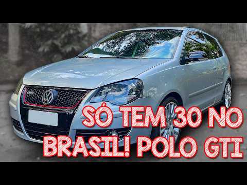 THE RAREST VW IN BRAZIL: Polo GTI Turbo Review!