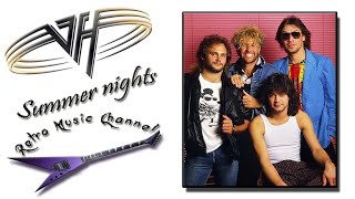 Van Halen - Summer nights 🎧(lyrics)🎵