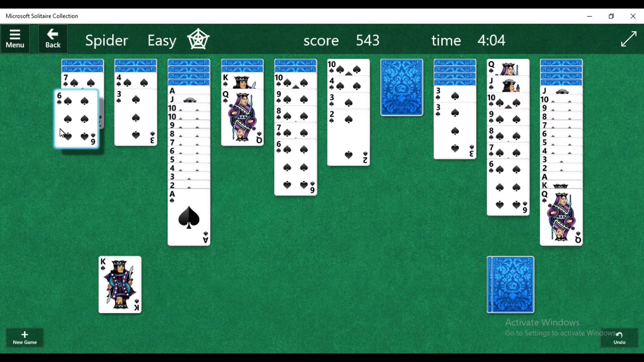 solitaire play 