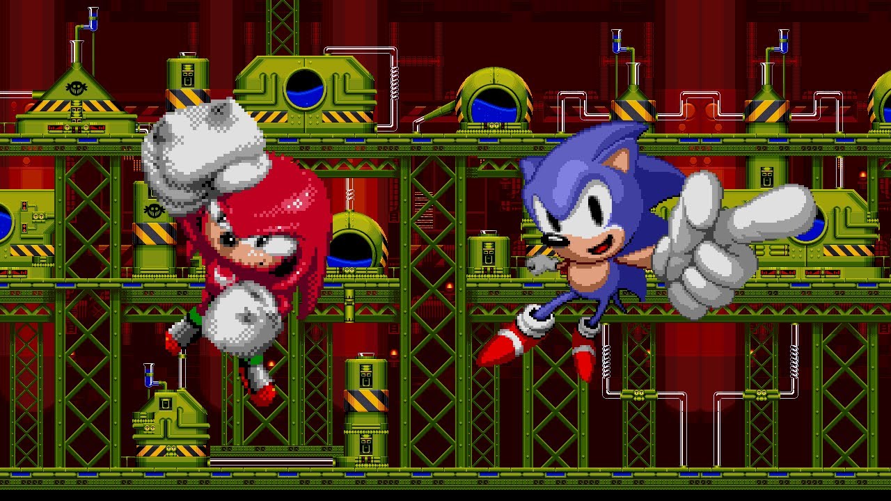 Sonic Mania Chemical Plant Zone Act 2. Sonic Mania encore Mode. Рубин иллюзий Sonic Mania. Chemical Plant Соник Мания