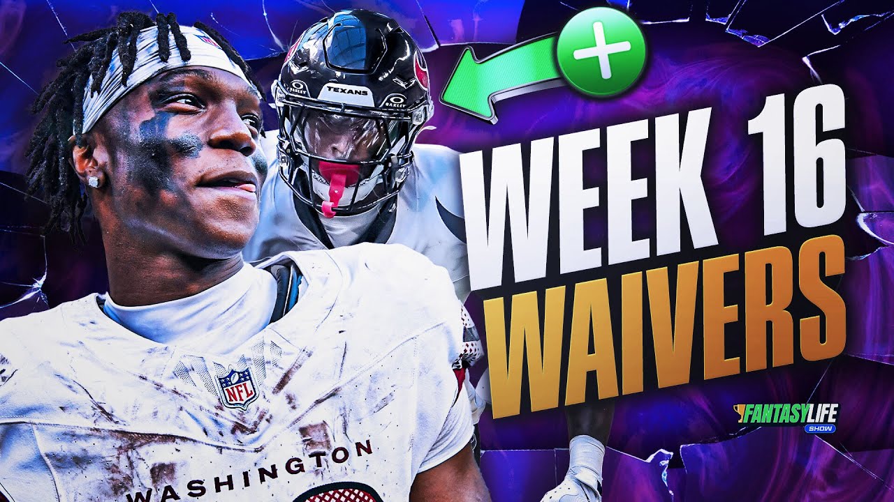 Week 16 Waiver Wire Targets for Fantasy Football