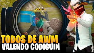 MAIOR DISPUTA DE AWM NO FREE FIRE